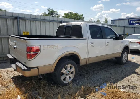 2011 Ford F150 Supercrew из США, поврежденный, VIN 1FTFW1EFXBFA23877
